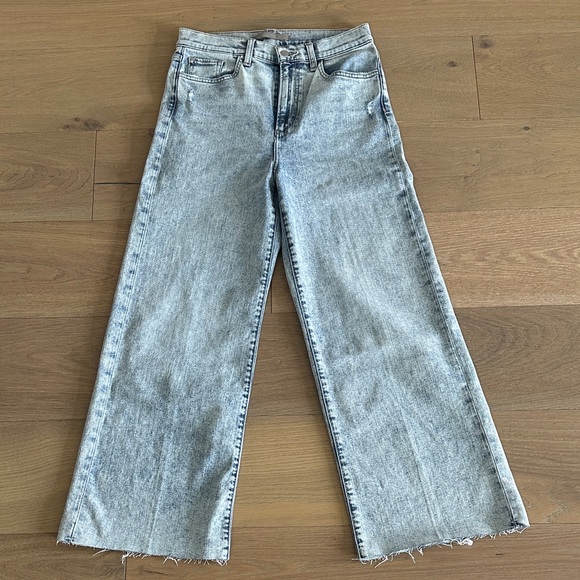 Joe's Jeans Light Wash wide leg Denim - Picture 1 of 1